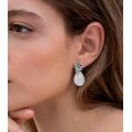 Pendientes Espurna de Plata Oval de JOIDART