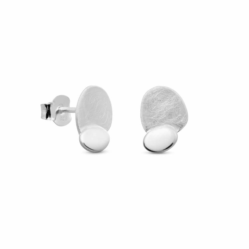 PENDIENTES PLATA MINI LILA DE JOIDART