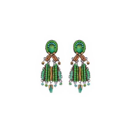 Pendientes de Ayala Bar Green Grassland Set, Zia