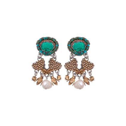 Pendientes Green Delicate Epic de Ayala Bar