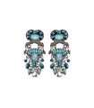 Pendientes Blue Beaded Toivo  de Ayala Bar