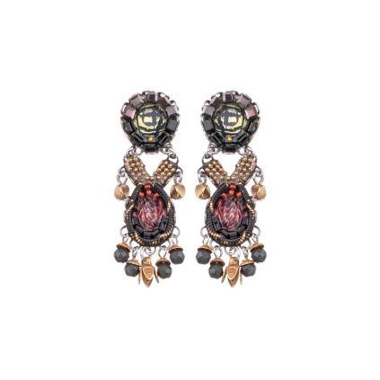 Pendientes Black Stylish Ulysses  de Ayala Bar