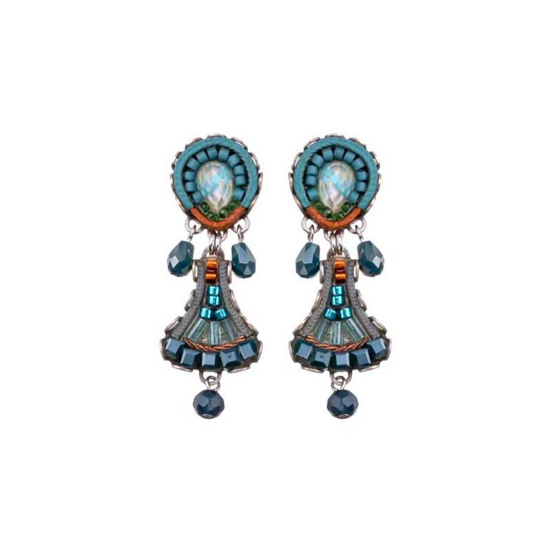 Pendientes Blue Female Nadia de Ayala Bar