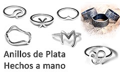 Anillos de plata hechos a mano